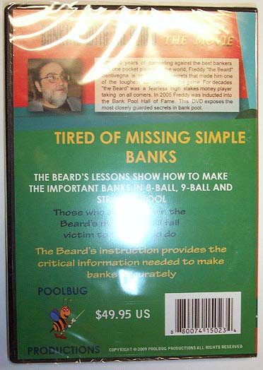 Banking With The Beard MOVIE Freddy Bentivegna   2 DVDs  