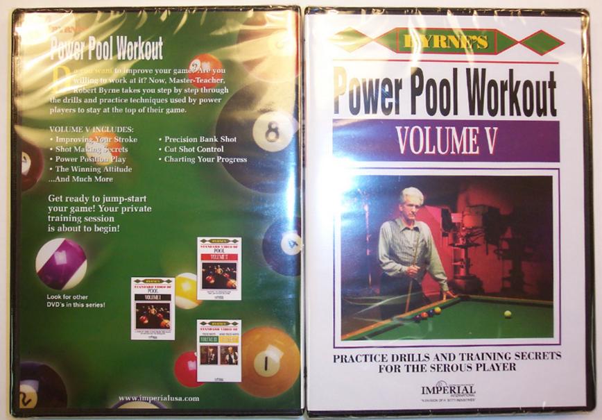 Robert Byrnes POWER POOL WORKOUT DVD   Volume 5  