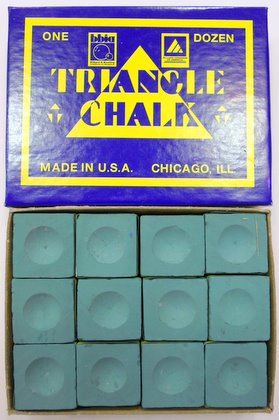   Chalk   One Dozen   12 pieces   Pool Cue Billiards   3 Color Choices